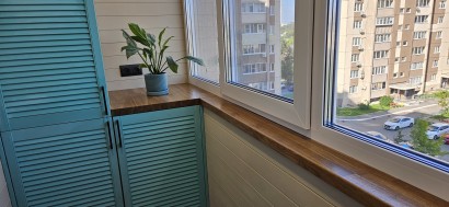 Подоконник из массива