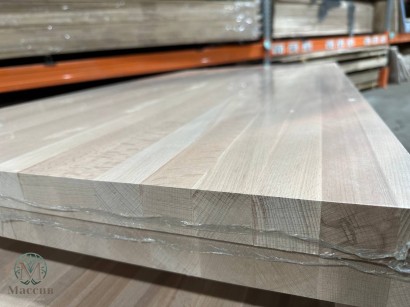 Мебельный щит Бук 40*600*1500 цельноламельный