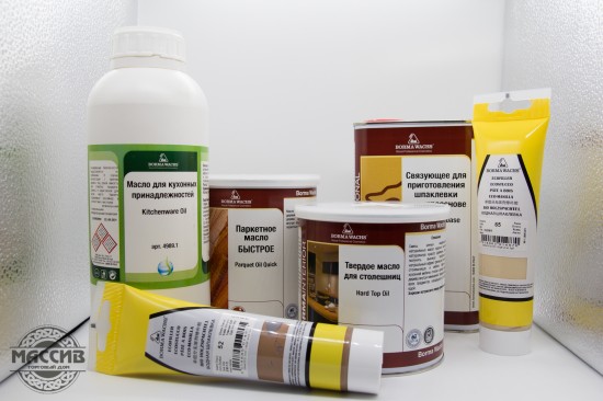 Масло твердое Borma Hard Top Oil (для столешниц из дерева) 750мл