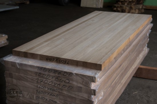 Мебельный щит Дуб цельн. 40*600*1400 АВ