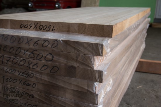 Мебельный щит Дуб цельн. 40*600*3000 АВ