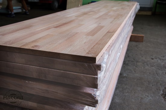 Ступени для лестницы. Дерево: Бук сращ. Размер: 40*600*1000