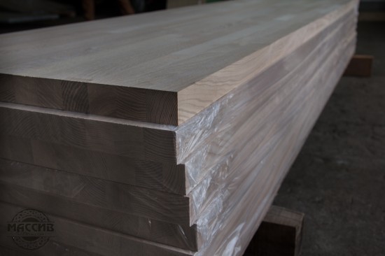 Ступень для лестницы Ясень сращ. 40*600*1000