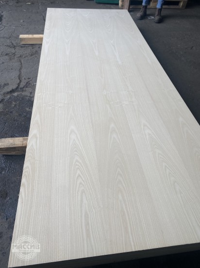 МДФ шпон ясень 10*2800*1220 1 сторона