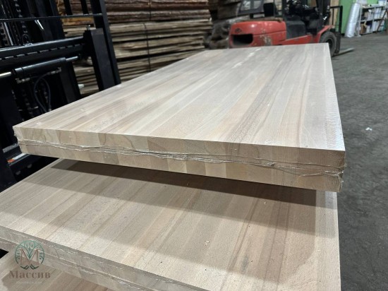 Мебельный щит Бук 40*800*2000 цельноламельный